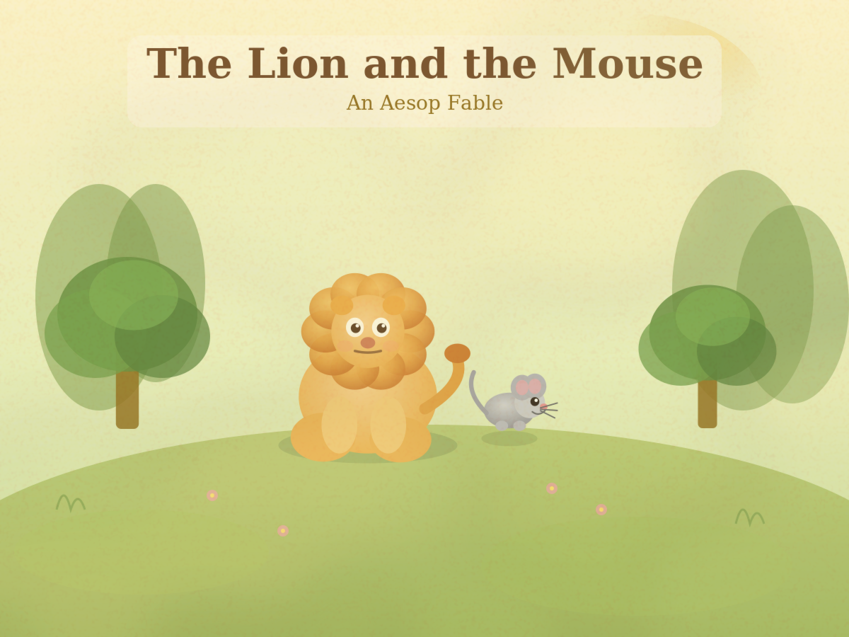 The Lion and the Mouse cover